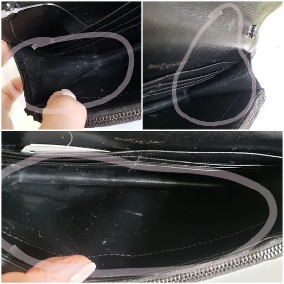 **SOLD** Authentic Pre-owned Yves Saint Laurent Envelope Cassandre - Picture 12 of 16